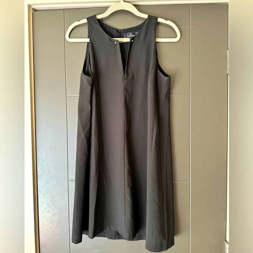 Black cocktail dress